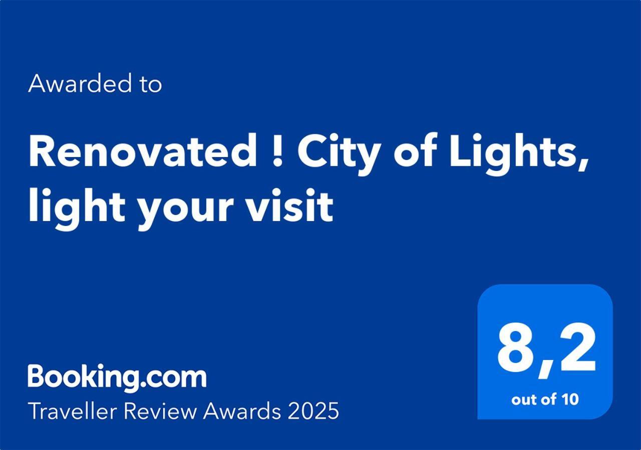 Renovated ! City Of Lights, Light Your Visit Paris Ngoại thất bức ảnh